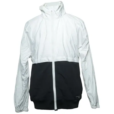 Træningsjakke (Hvid, Sort) fra Adidas Equipment Elastan, Polyamid, Polyester