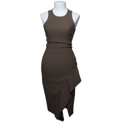 Jurk (Groen) van Cinq à Sept Elastaan, Polyester, Viscose