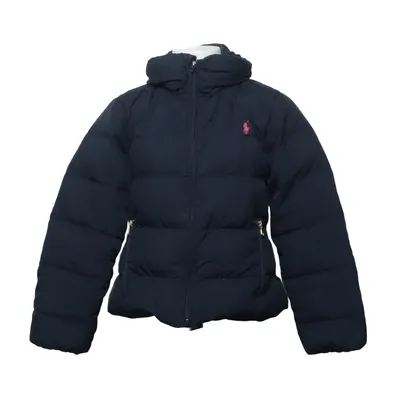 Dunjakke (Blå) fra Ralph Lauren Dun, Fjer, Polyester