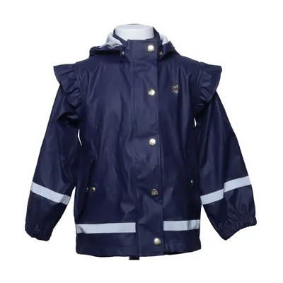 Rain jacket (Blue) from Petite Chérie Polyester, Polyurethane