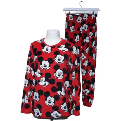 Pyjamas (Röd, Svart, Vit) från Disney by Primark Polyester
