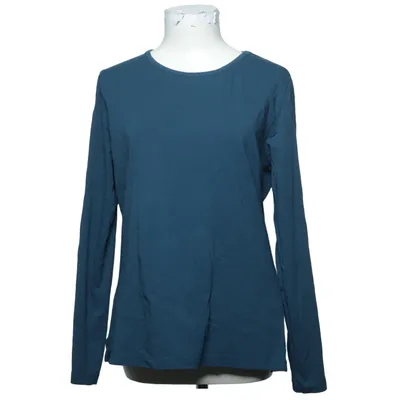 Lange mouwen shirt (Blauw) van Himalaya Elastaan, Organisch katoen