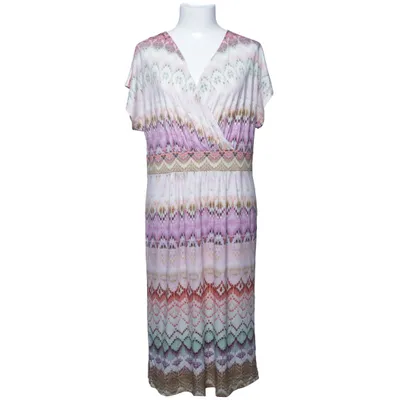 Robe (Rose, Violet, Multicolore) de Prêt Élasthane, Viscose