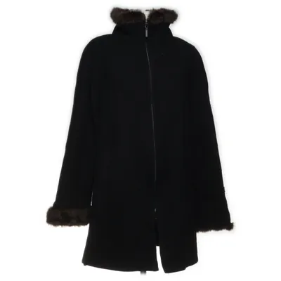 Kappa (Svart, Brun) från Gallery Akryl, Minkpäls, Nylon, Polyester, Ull