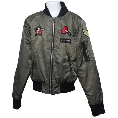 Bomber jacket (Green) from Urban Republic Polyester, Polyurethane