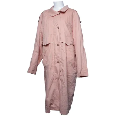 Trenchcoat (Pink) von Luhta Baumwolle, Polyurethan