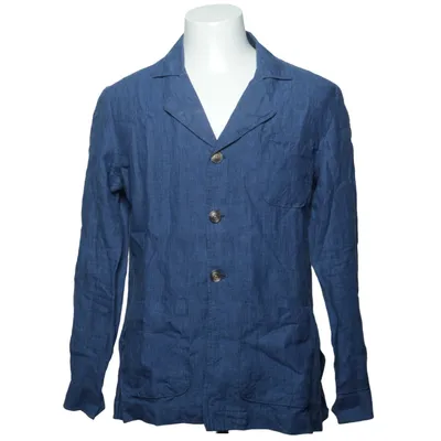 Overshirt (Blauw) van John Henric Linnen