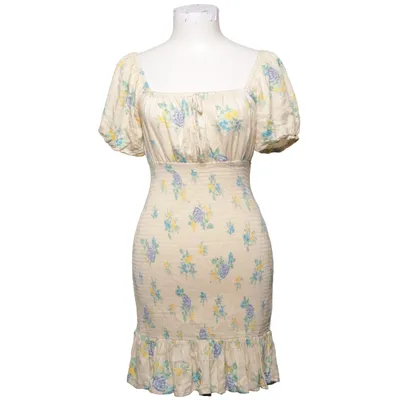 Dress (Beige, Blue, Yellow, Multicolored) from Bik Bok Viscose