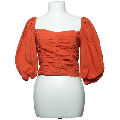 Crop top (Orange) från Gina Tricot Bomull, Elastan, Polyester