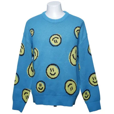 Trui (Blauw, Geel, Meerkleurig) van Jack & Jones Originals Acryl