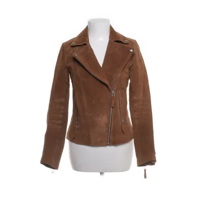 Bikerjacka (Brun) från Esmara by Heidi Klum Polyester, Skinn