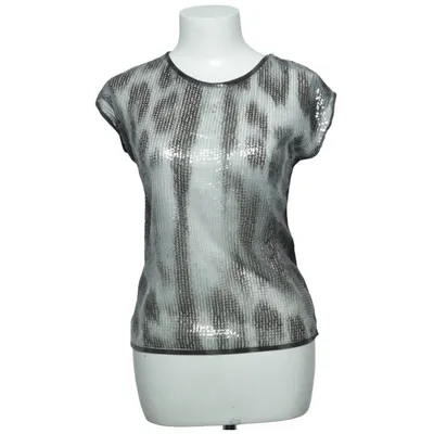 Top (Gray, Black) from Mango Jeans