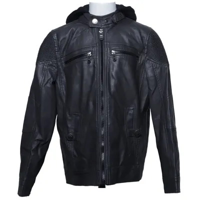 Jacket (Gray, Black) from Urban Republic Polyester, Polyurethane