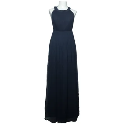 Robe dos-nu (Bleu) de By Malina Collection Soie