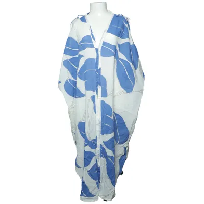 Robe de plage (Bleu, Blanc) de WERA Coton