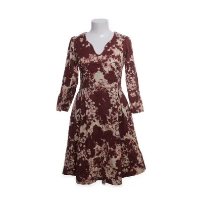 Jurk (Rood, Beige) van Pernilla Wahlgren Katoen, Elastaan