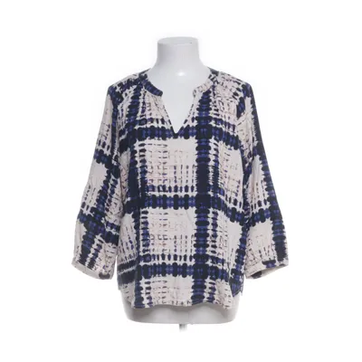 Blouse (Beige, Blue) from Part Two