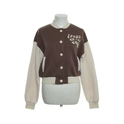 Bomberjakke (Brun, Beige) fra Bershka Bomuld, Polyester