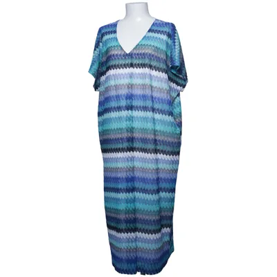 Beach dress (Blue, White, Multicolored) from Cellbes Elastane, Polyester, Viscose