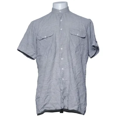 Short sleeve shirt (Gray, White) from Jinglers Cotton, Polyester