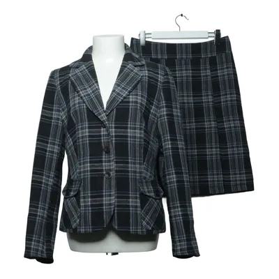 Skirt suit (Gray, White) from Flare Collection Polyester, Wool