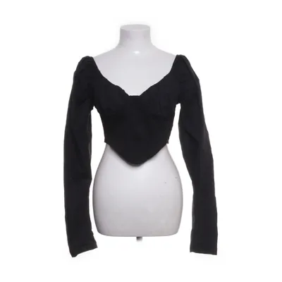 Crop top (Black) from Missguided Cotton, Polyester, Elastane