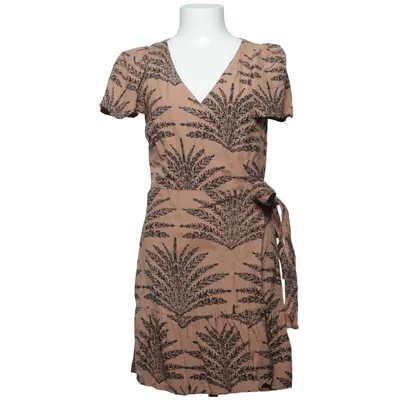 Omlottklänning (Beige, Svart) från Seed Heritage Bomull, Linne, Viskos