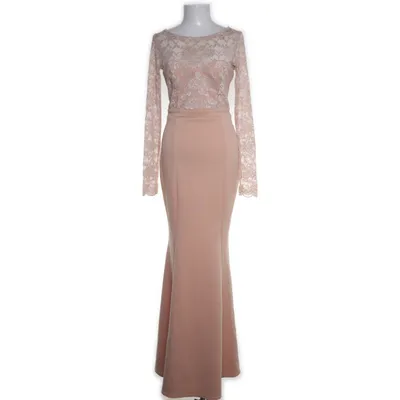 Aftonklänning (Beige) från City Goddess Polyester, Elastan, Nylon