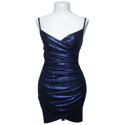 Robe de cocktail (Bleu) de Stylewise Élasthane, Polyester
