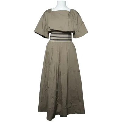 Robe longue (Beige) de STAUD Coton, Élasthane