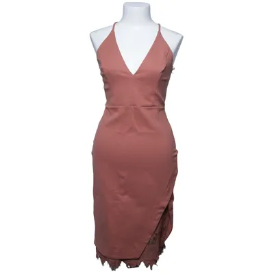 Jurk (Bruin) van ASTR Katoen, Elastaan, Polyamide, Polyester, Viscose