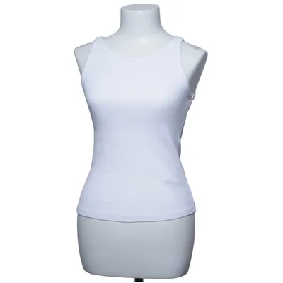 Tanktop (Wit) van Gestuz Katoen, Elastaan