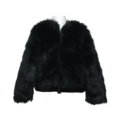 Jakke (Sort) fra H&M Akryl, Polyester