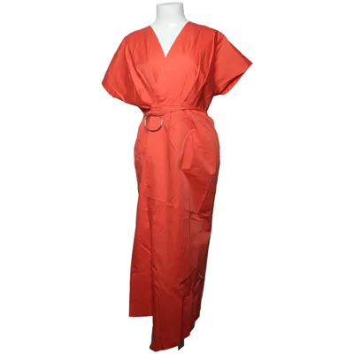 Wrap dress (Red) from Kameya Cotton, Elastane