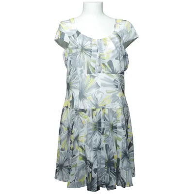 Dress (White, Gray, Yellow) from Solo Polyamide, Silk, Viscose