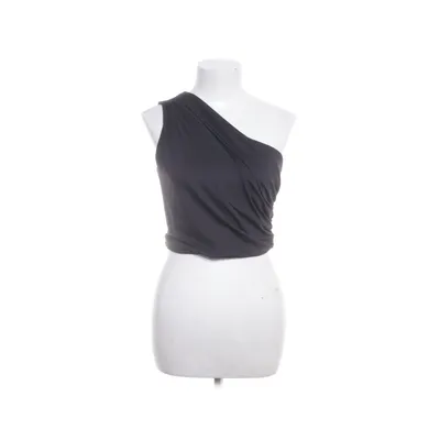 Crop top (Zwart) van H&M Modern Classic Elastaan, Polyester
