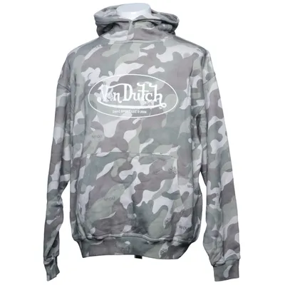 Hættetrøje (Grøn, Beige) fra Von Dutch Bomuld, Elastan