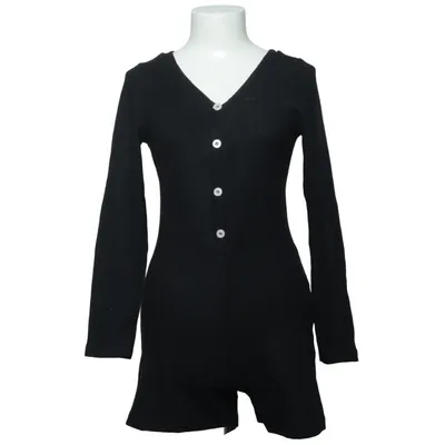 Buksedragt (Sort) fra Janes Bomuld, Elastan, Polyester
