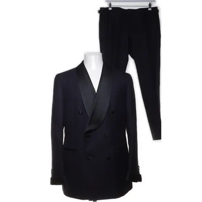 Smoking (Jort Double Breasted Shawl Tuxedo) från Suitsupply Kupro, Polyester, Viskos, Ull