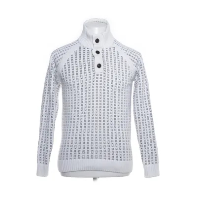 Turtleneck (White, Blue) from Murrey Cotton