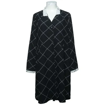Robe chemise (Noir, Blanc) de Smashed Lemon Polyester