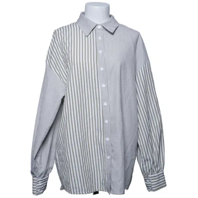 Chemise (Vert, Blanc) de Shein Polyester