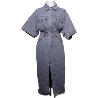 Jeansklänning (Blå) från Azara Bomull, Polyester, Viskos