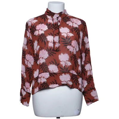 Blouse (Brown, Pink, Multicolored) from Ganni Viscose