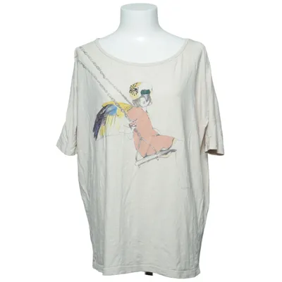 T-shirt (Beige) de Soft Gallery Coton, Élasthane