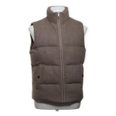 Ytterväst (Brun) från Antonio Bacci Bomull, Återvunnen polyester