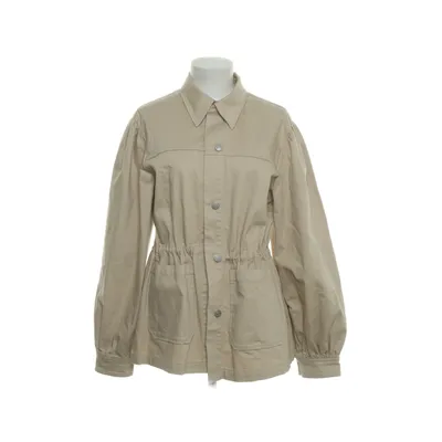 Jeansjacka (Beige) från Carin Wester Bomull, Elastan