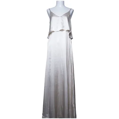 Maxi jurk (Beige) van Bubbleroom by Lovisa Barkman Polyester