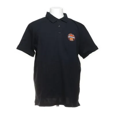 Polo shirt (Black) from Mantis Cotton, Elastane