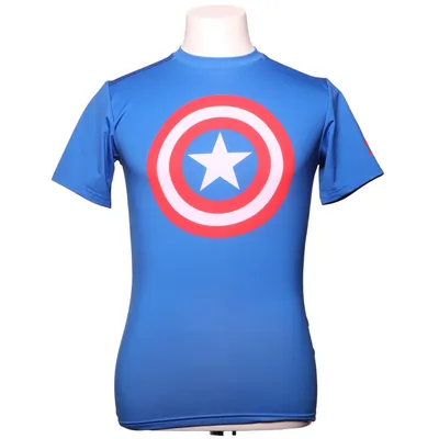 Träningströja (Blå, Röd, Vit) från Under Armour x Marvel Elastan, Polyester